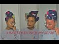 3 hairstyles with my scarf nappyinfancy