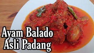 RESEP AYAM GORENG BALADO PADANG. 