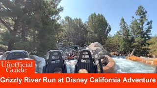 Grizzly River Run at Disney California Adventure POV 4K HDR