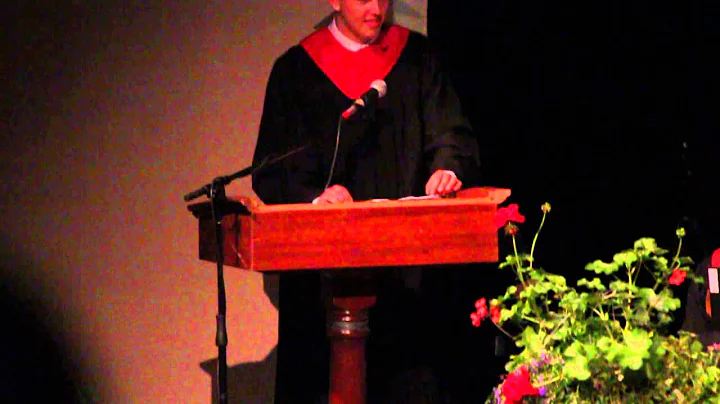Duncan McKinnon's Valedictorian speech of 2013