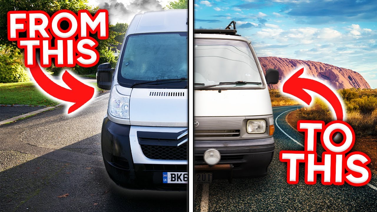 OUR BIGGEST CHALLENGE YET! (The 30 Day Aussie Van Build Begins) - YouTube