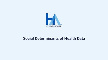 Social Determinants of Health Data