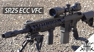 SR25 ECC VFC REVIEW! THE GAS BLOWBACK DMR! ITA sub ENG