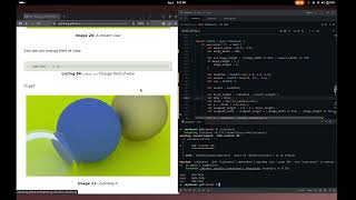 Ray Tracing in One Weekend -- We made it!