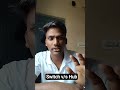 switch vs hub kon hai badhiya #ccna #ccnacertification #ccnaroutingandswitching #ccnp #ciscoswitch