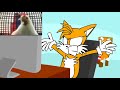 Tails Reacts to 'Techno Chicken'