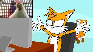 Tails Reacts to 'Techno Chicken'