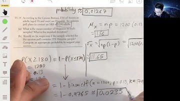 T6.14: Probabilities of Binomial Random Variables | AP Statistics Chapter 6 Practice Test