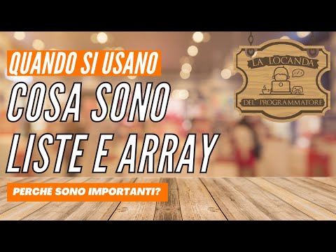 Video: Qual è la differenza tra Array e ArrayList C#?