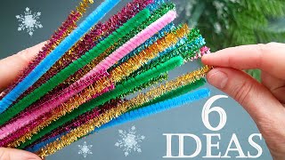 💥6 FUN HOLIDAY IDEAS💥 with chenille wire