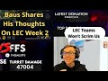 Baus Shares His Thoughts On LEC Week 2
