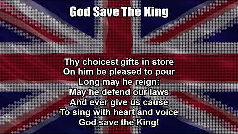 United Kingdom National Anthem - God Save The King (Nightcore With Lyrics)