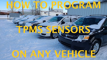 HOW TO PROGRAM / ACTIVATE NEW TPMS SENSORS ON ANY VEHICLE?!