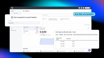 Spotter, the AI Analyst for your enterprise business data