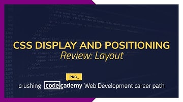 Crushing Codecademy PRO WEB DEVELOPMENT career path Challenge - Review: Layout