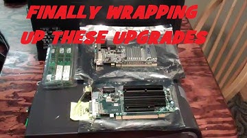 Installing Video Cards & Swapping RAM in 2 Dell GX280 Computers