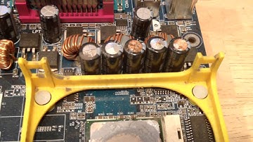 Example Of Bad Capacitors