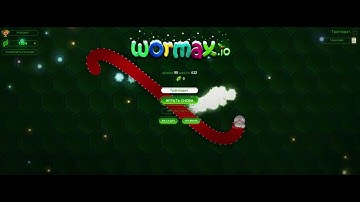 Wormax. io Funny Troll Biggest WORM New.  iO Game Like Slither io!