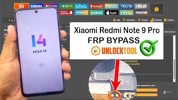 Xiaomi Redmi Note 9 Pro M2003J6B2G Frp Bypass Unlock tool