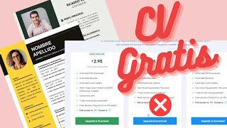 29 Mayo Descarga tu CV profesional de PAGA totalmente GRATIS en minutos 2023  Sin programas #cv