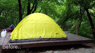 데크팩 종류와 사용법 / Camping deck-packs and How to use