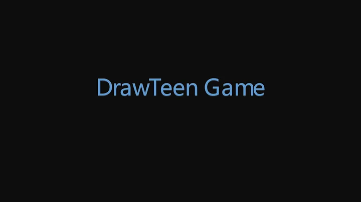 DrawTeen Game Video