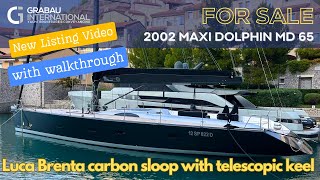 [NOW SOLD]  2002 MAXI DOLPHIN MD 65 'Only Lu' | Sailing Yacht for sale with Grabau International