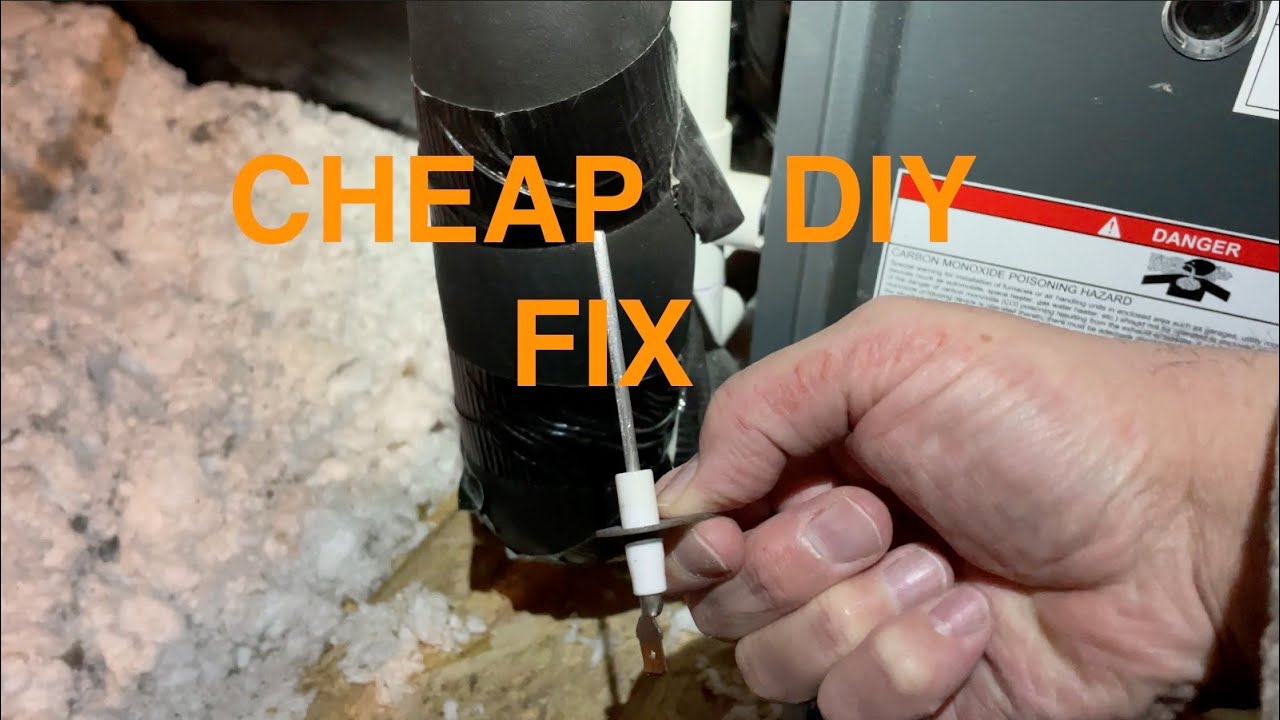 How to replace furnace flame sensor when furnace keeps cutting out