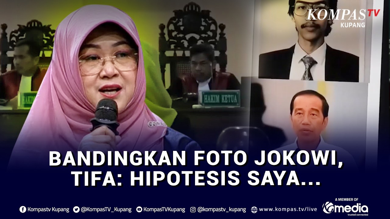 Depan Hakim, Tifa Bandingkan Foto Jokowi di Kasus Ijazah Sidang CLS PN Surakarta