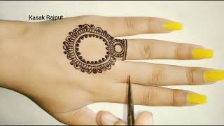 New easy & stylish mehndi design for festival | मेहंदी डिजाइन