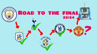 Man City Road to the final | FA Cup 23/24