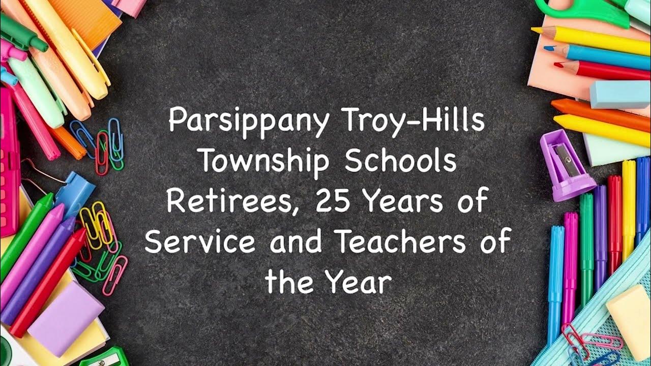 PTHSD Staff Awards 2024 YouTube