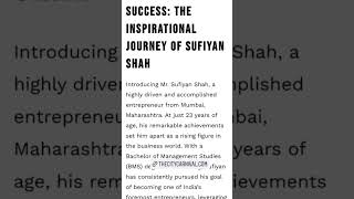 Autosave Contacts & Wealthmize Hit the News! Founder Sufiyan Shah Makes Headlines 🔥📱