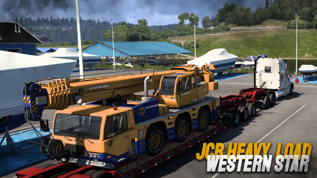 BIG Rigs Hauling Heavy Loads in American Truck Simulator with JCB and Western Star Trucks?