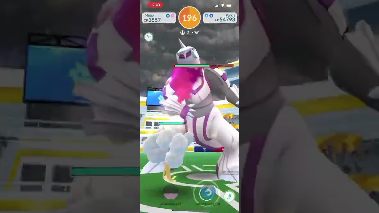 HARDCORE DUO PALKIA WEATHER BOOST POKEMON GO