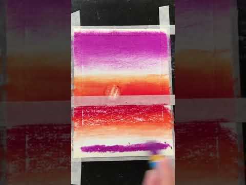 Video Vẽ Hoàng Hôn Đơn Giản | How to draw sunset for... - youtube