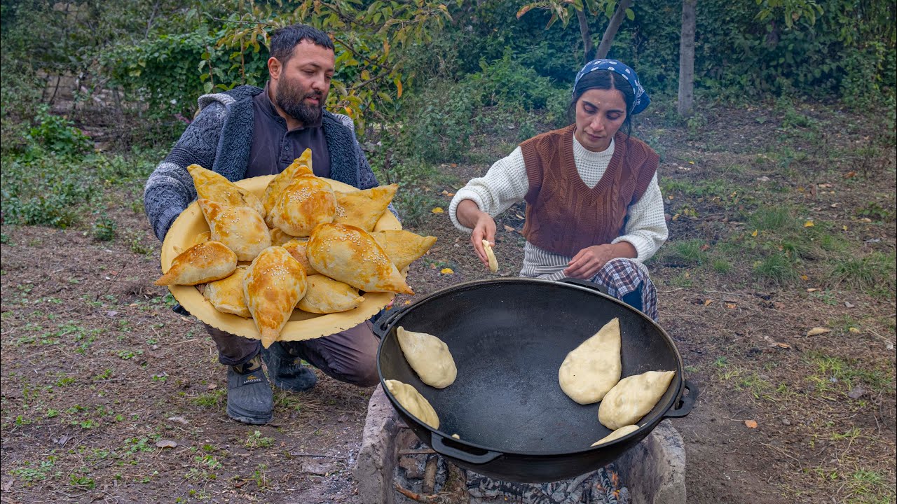 Королевское блюдо узбеков - самса! Как в Тандыре!