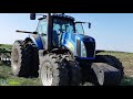 Гідравлічний автопілот на непідготовленому тракторі New Holland T8050.