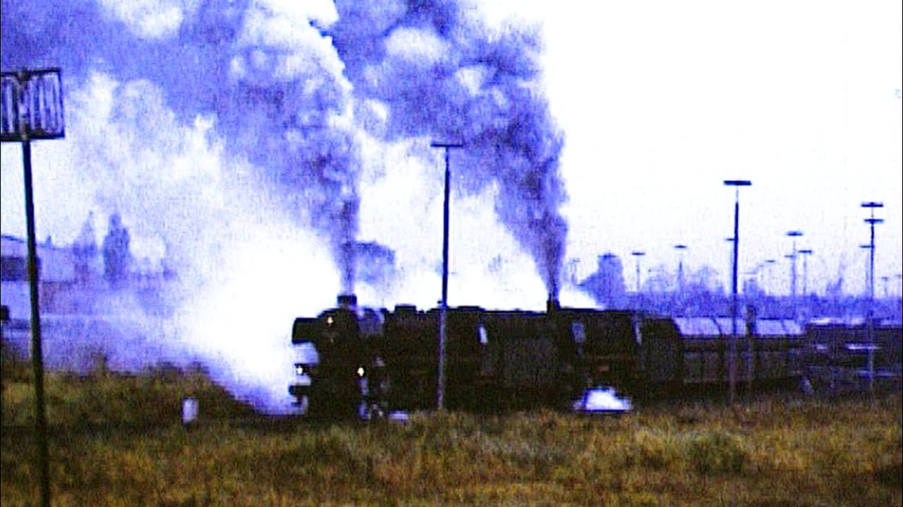 "Langer Heinrich" im Emsland 1973 - Steam freight trains