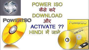 HOW TO DOWNLOAD AND ACTIVATE POWER ISO IN HINDI || RVTW