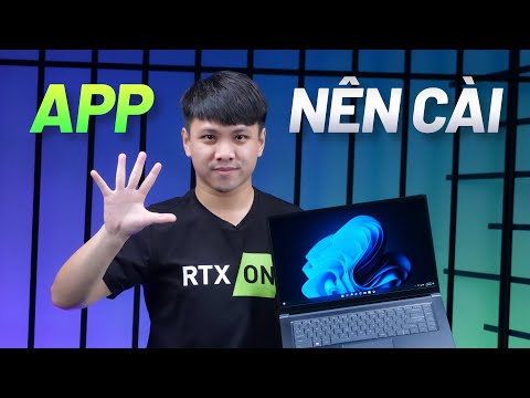 TOP 5 APP NÊN CÀI KHI MUA MÁY MỚI! Giải nén, tải film 4k, khôi phục file đã xoá?