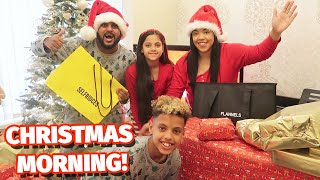 CHRISTMAS MORNING!! | OPENING PRESENTS BRINGS JOY!!