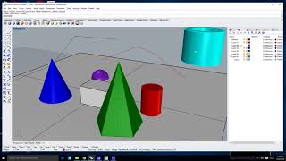 Rhino 6 Lesson 05 Display Modes in Rhino 6 Guide
