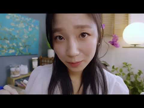 ASMR Palpating Your Face And Scalp 