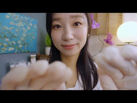 ASMR Palpating Your Face and Scalp👐