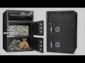 UNBELIEVABLE Secure Cash Drop Safe! BARSKA Large Digital Depository Review