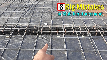 6 Big Mistakes in Slab Reinforcement | Construction Site Videos |