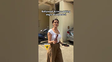 Angry Actresses At Paparazzi 