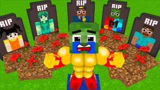 Monster School : R.I.P All Family Baby Zombie x Squid Game Doll  - Minecraft Animation