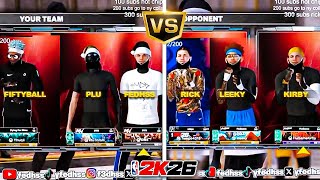 FEDHSS VS KIRBYSPRIME & RICK OWEN IN ALL STAR GAME IN NBA2K26 THIS SERIES WAS CRAZY